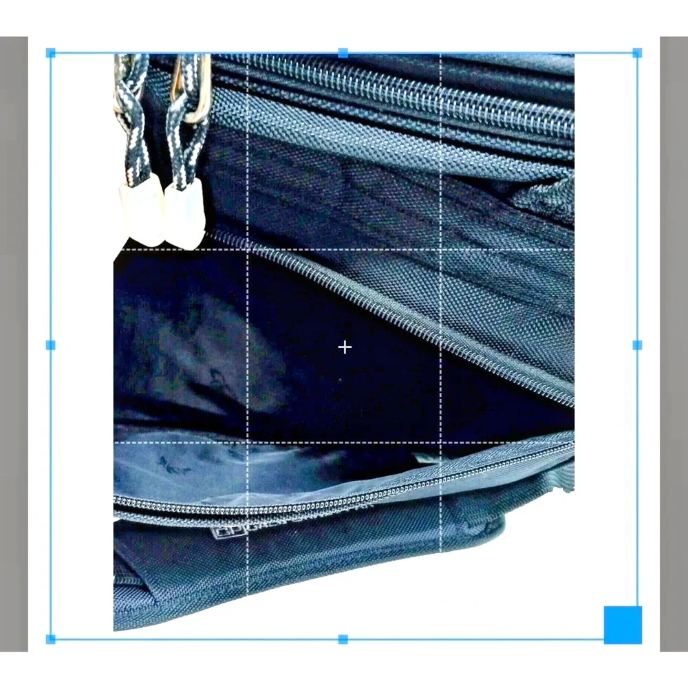 Calpak Ransom Black Messenger Bag 18